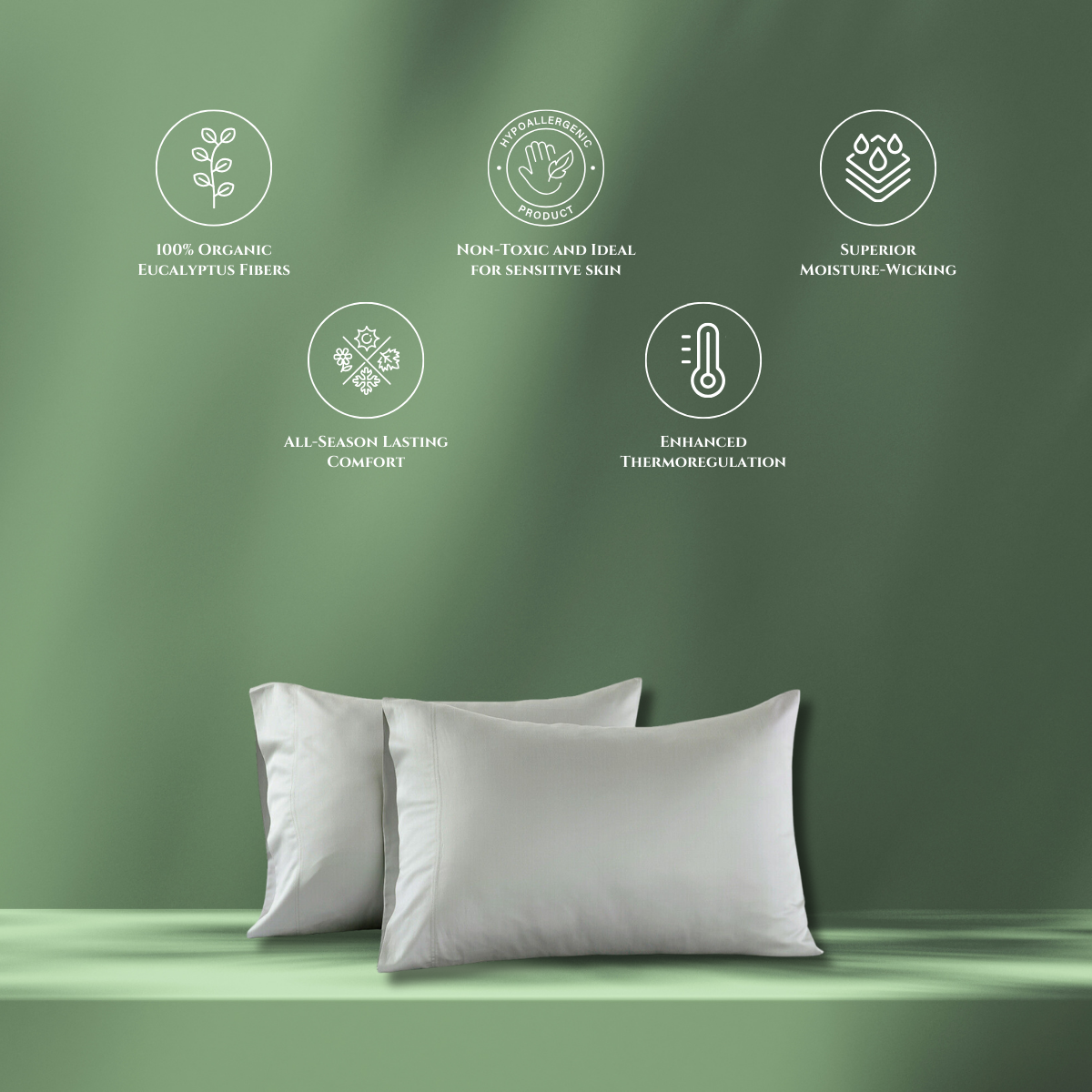 Premium 100% Eucalyptus Lyocell Tencel™ 600TC Bed Sheet Set