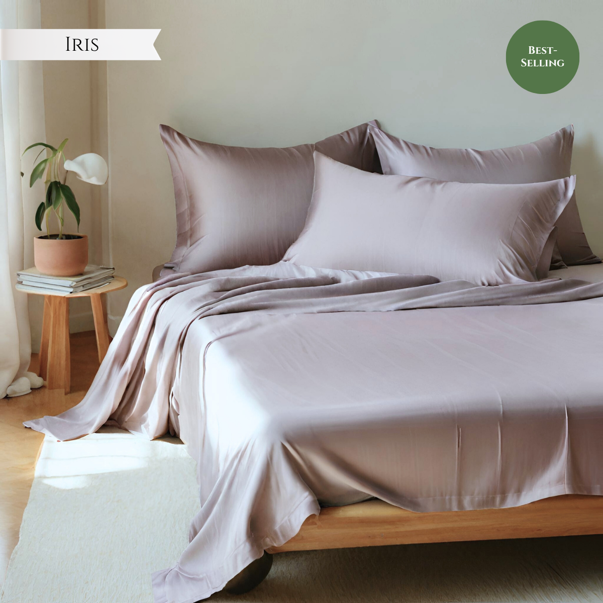 Premium 100% Eucalyptus Lyocell Tencel™ 600TC Bed Sheet Set